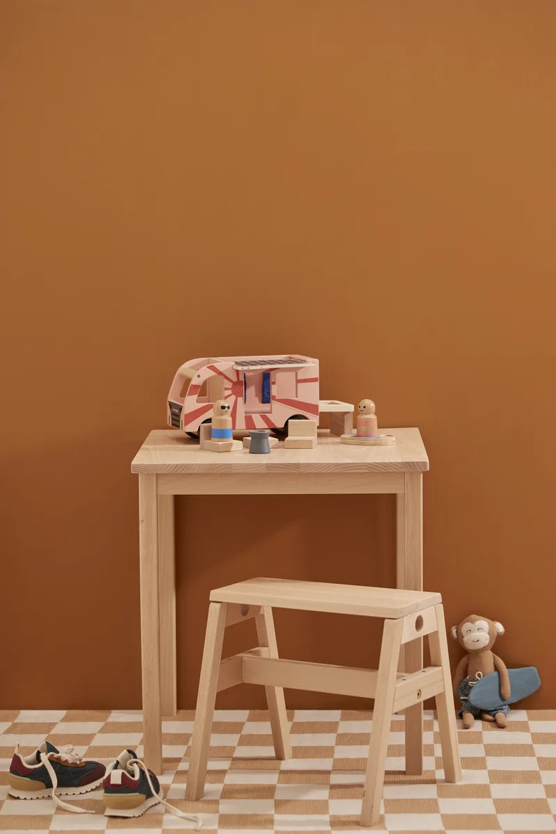 Wooden Camper Van - with Accessories