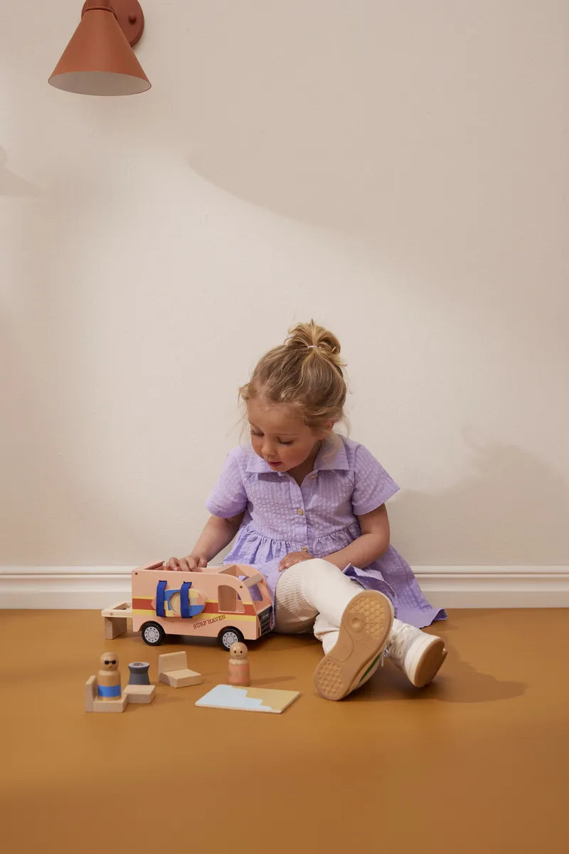 Wooden Camper Van - with Accessories