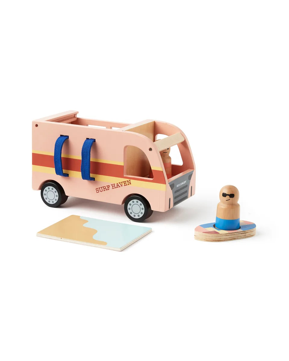 Wooden Camper Van - with Accessories