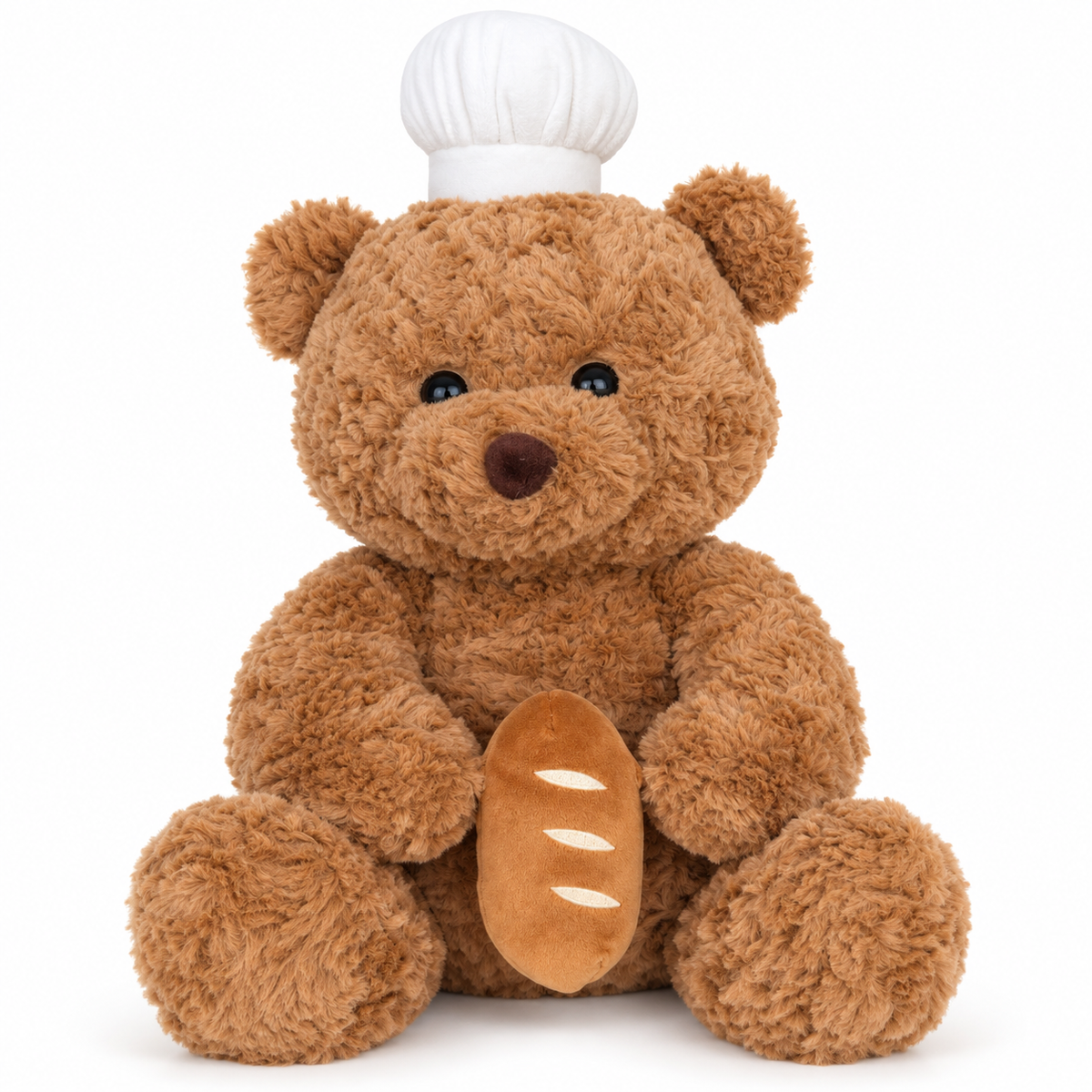 Chef Bear Plush Toy, front view