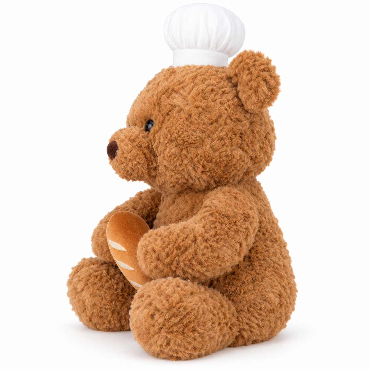 Chef Bear Plush Toy, side view