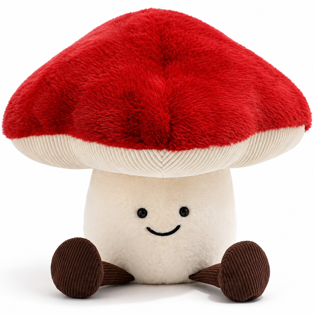 Mushroom Plush, front view