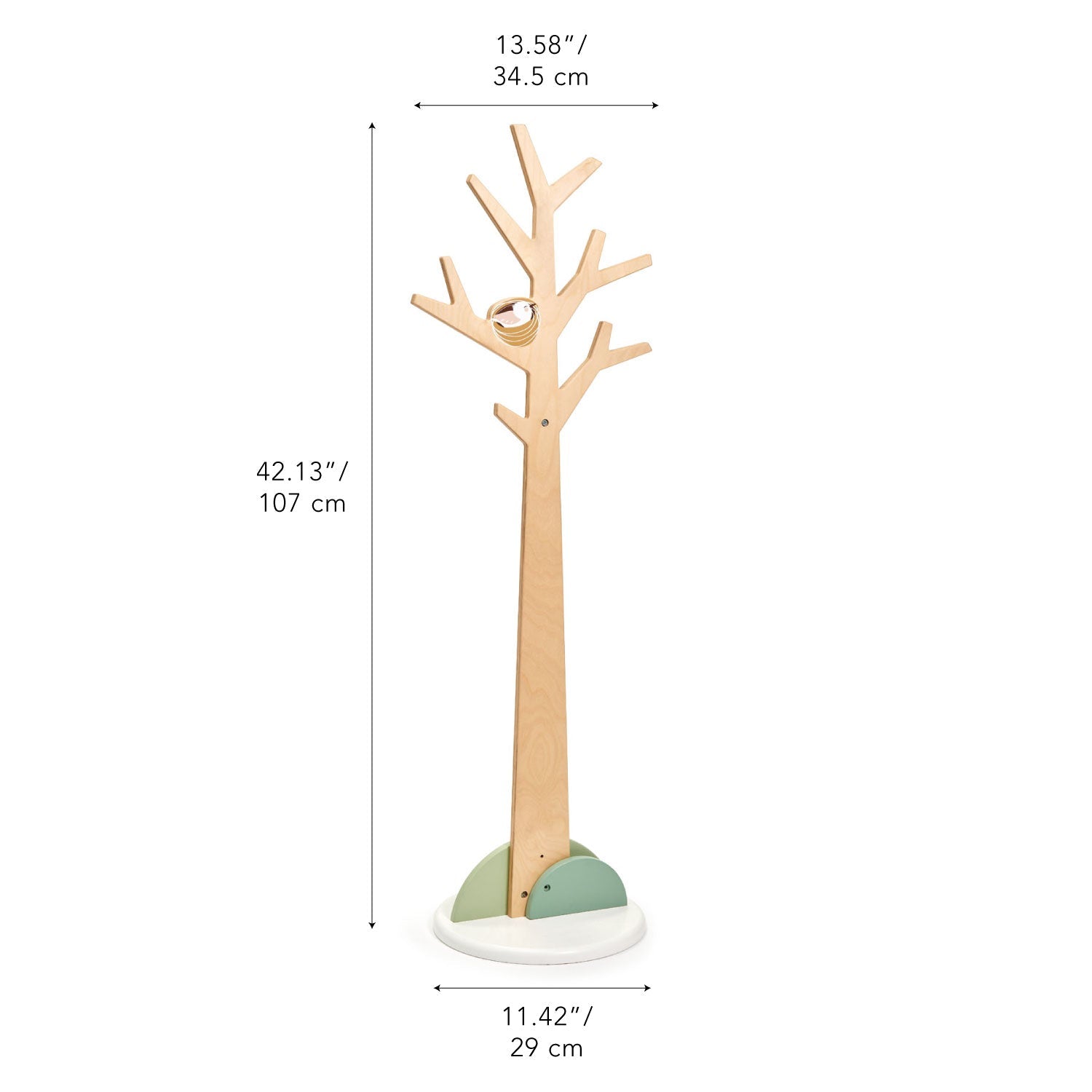 Wooden Coat Stand - Forest Collection - Children's
