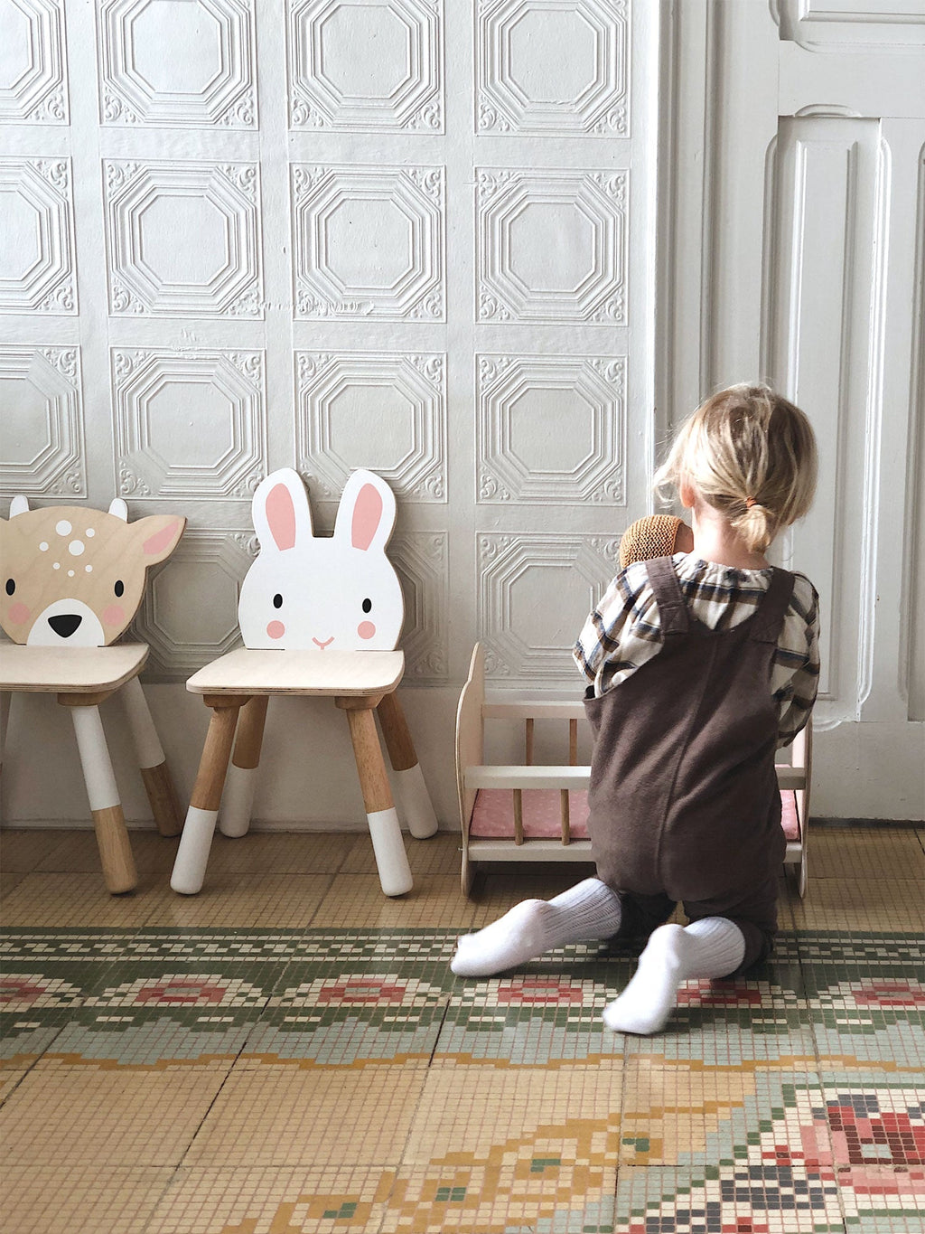Wooden Rabbit Chair - Forest Collection - Plywood