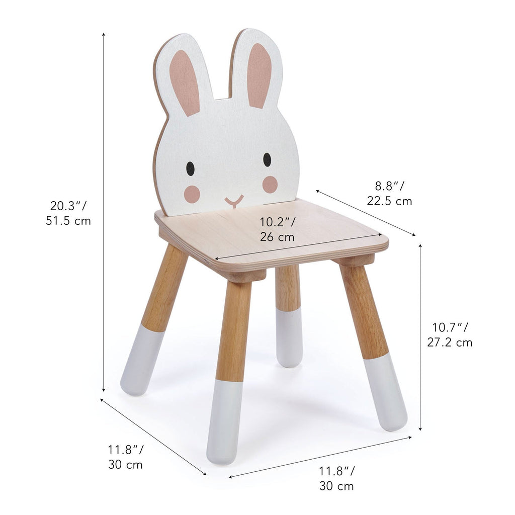 Wooden Rabbit Chair - Forest Collection - Plywood