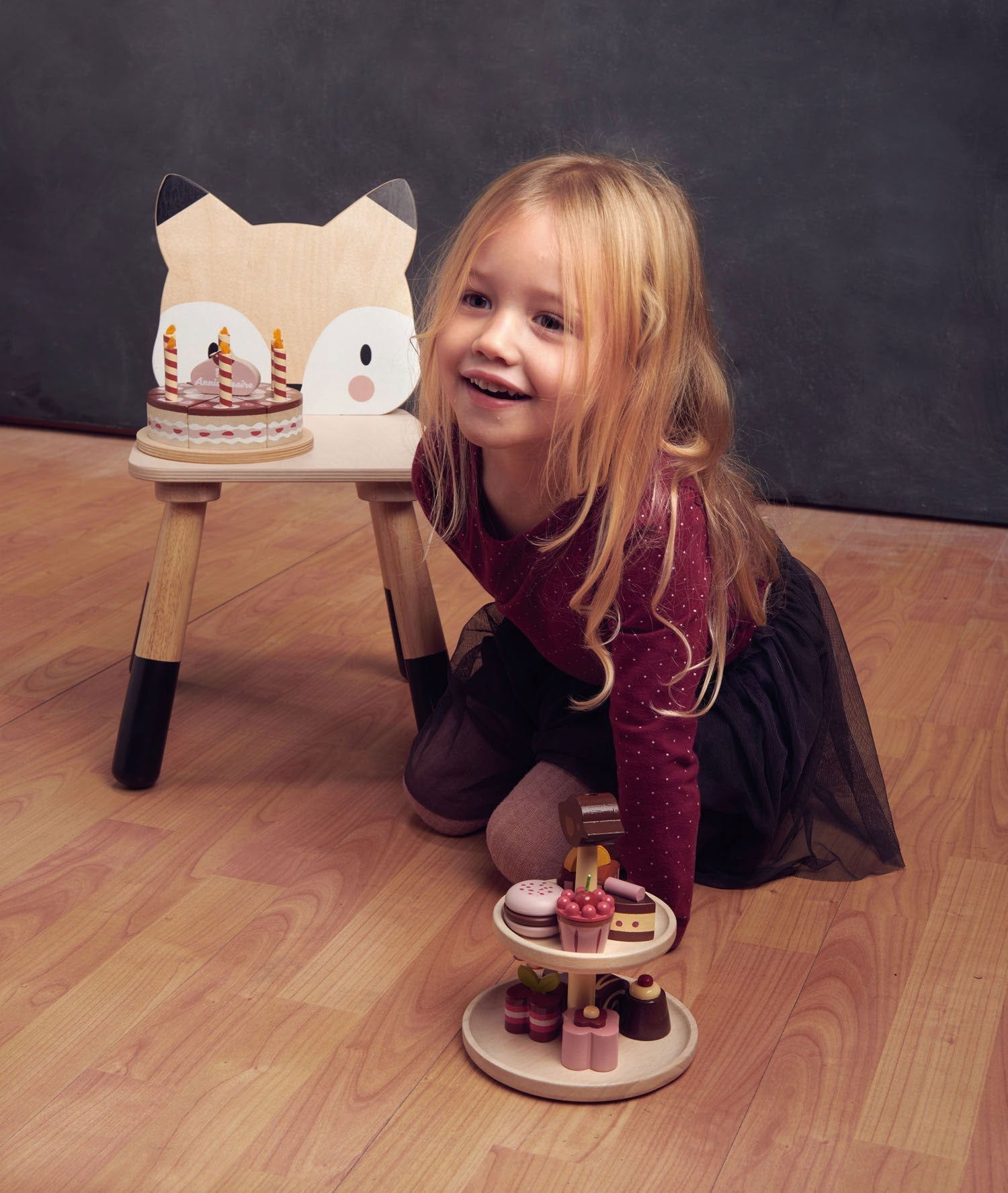 Wooden Fox Chair - Forest Collection - Plywood