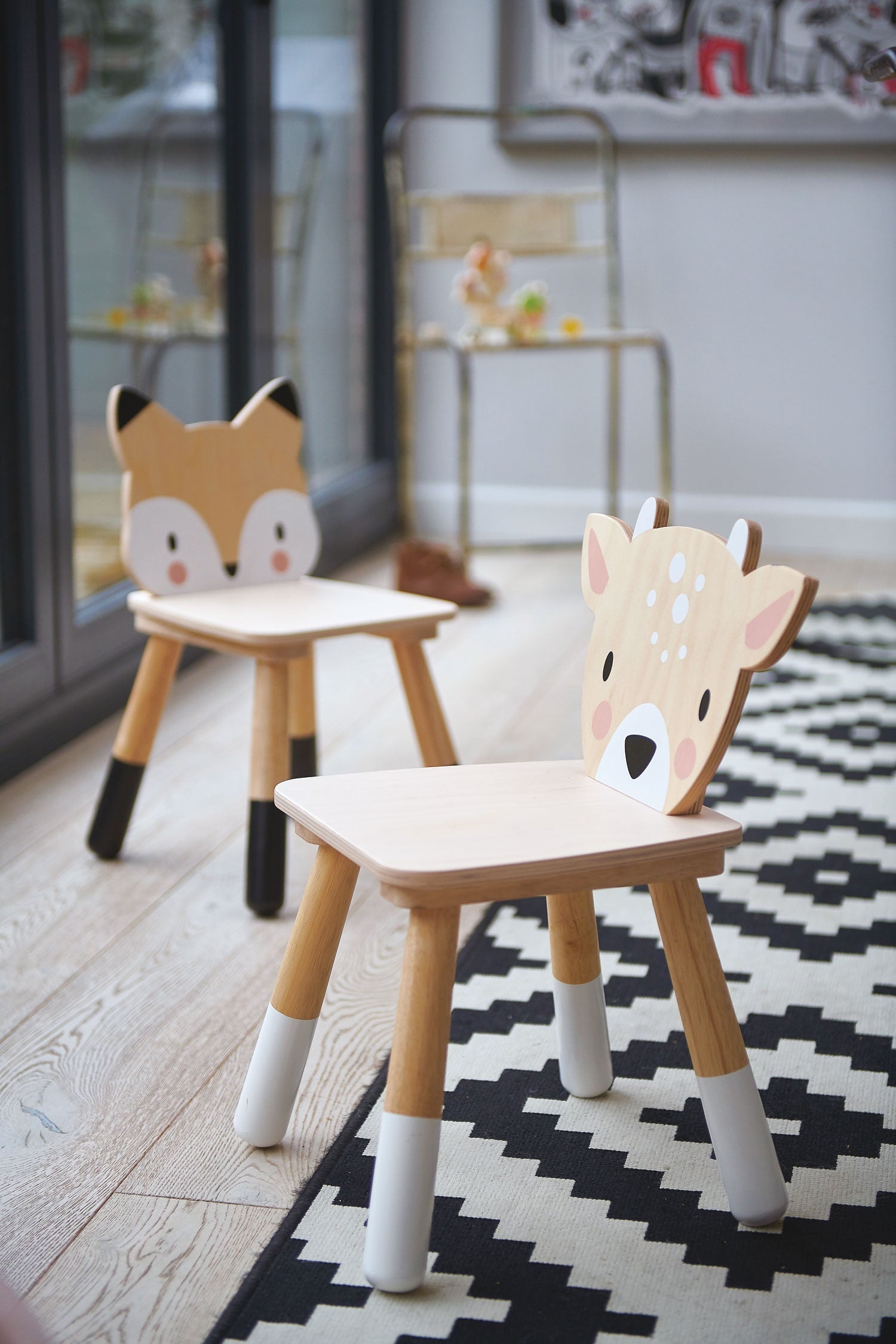 Wooden Fox Chair - Forest Collection - Plywood