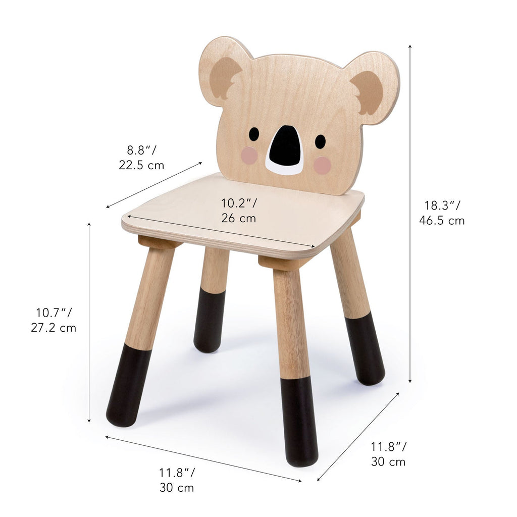 Wooden Koala Chair - Forest Collection - Plywood