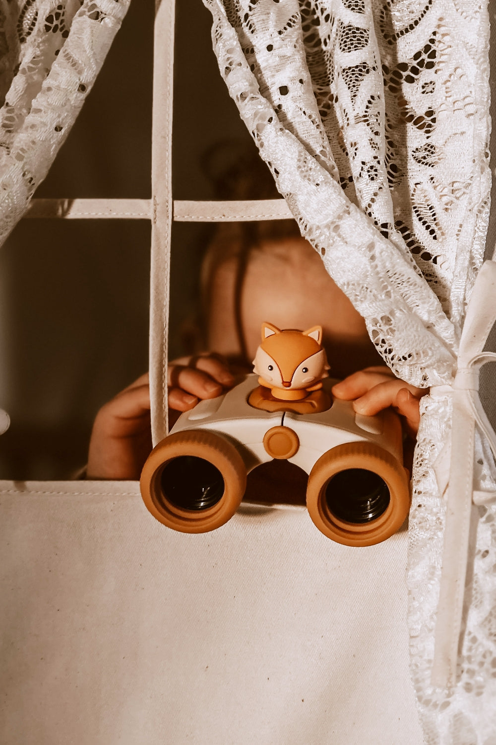 Kids Binoculars - Fox Design - 8x Magnification