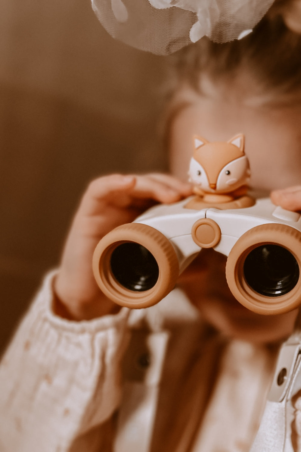 Kids Binoculars - Fox Design - 8x Magnification