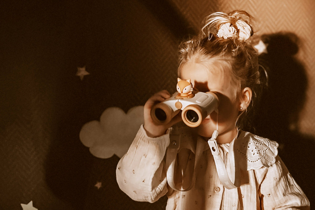 Kids Binoculars - Fox Design - 8x Magnification
