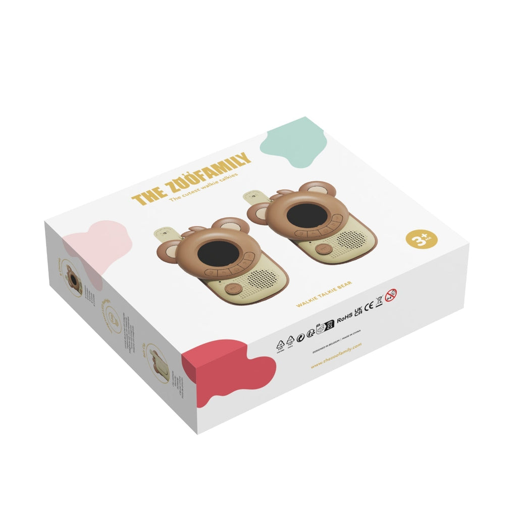 Walkie Talkie Set - Bear Design - 3km Range