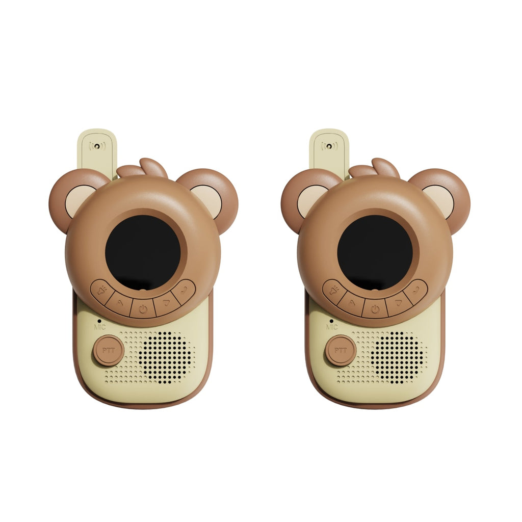 Walkie Talkie Set - Bear Design - 3km Range