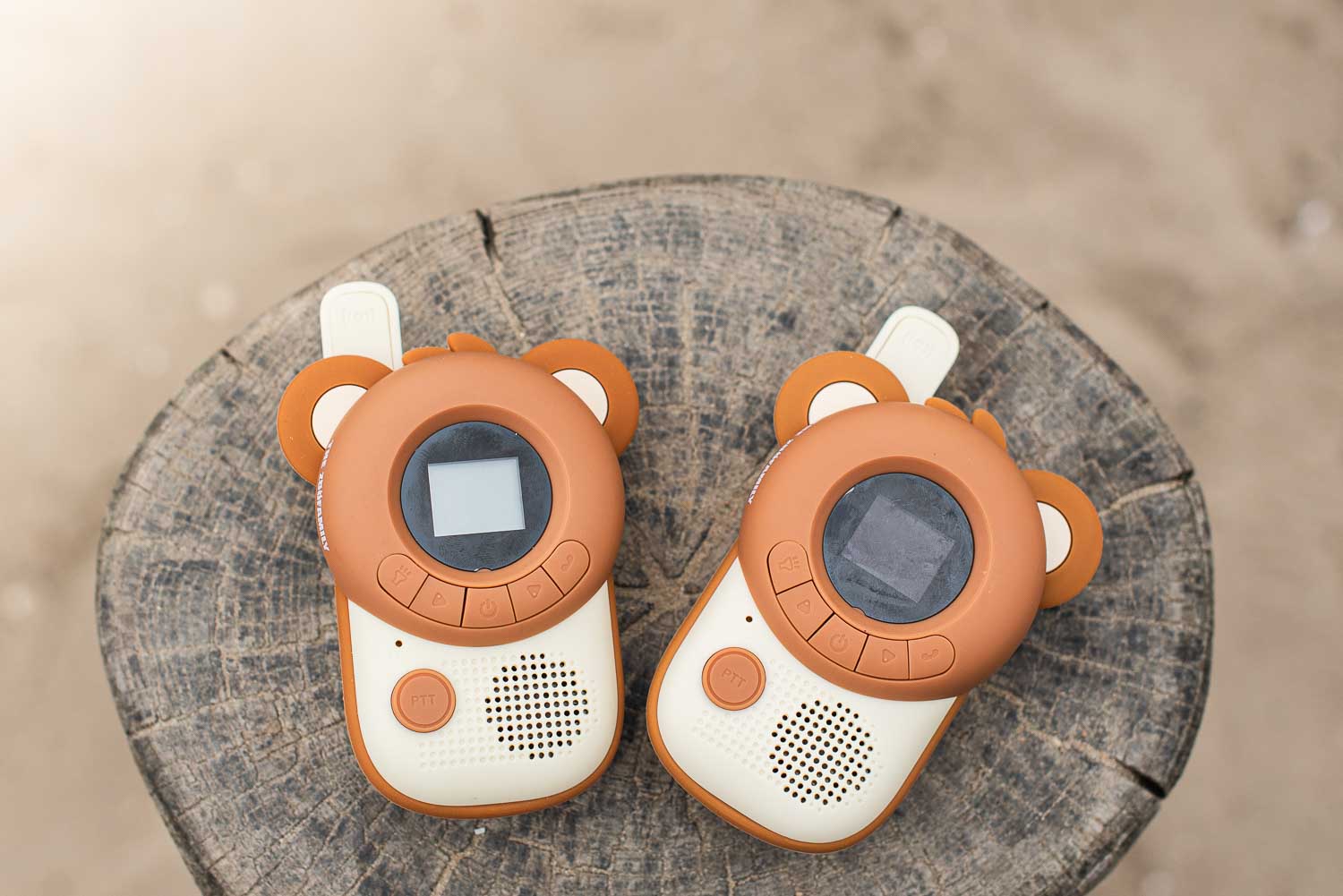 Walkie Talkie Set - Bear Design - 3km Range