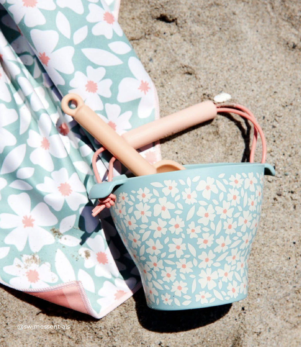 Swim Essentials | Floral Beach Bucket and Spade Play Set