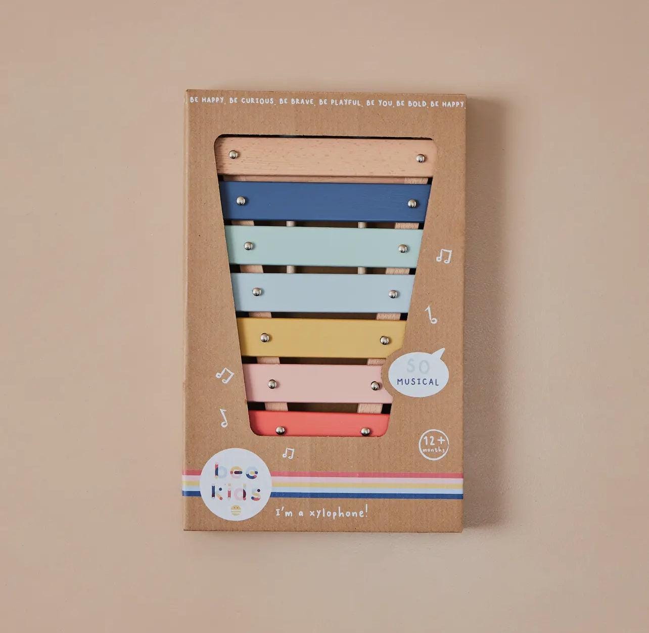 Wooden Xylophone Toy - Musical Instrument for Toddlers