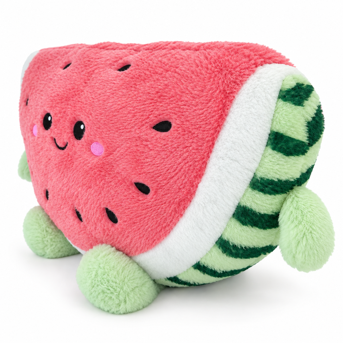 Watermelon Plush Toy, close-up detail